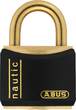 ABUS Padlock brass T84MB/30 kd. Lock-Tag