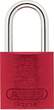 ABUS Padlock aluminium 72IB/30 yellow KA
