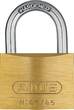 ABUS Padlock brass 45/45 kd. Lock-Tag