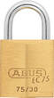 ABUS Padlock brass 75/30 ka. 7341