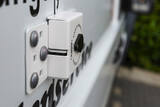 ABUS Hasp 141/200 black + 28/70 KD