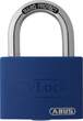 ABUS Padlock aluminium T65AL/40 blue Lock-Tag