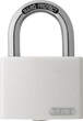 ABUS Padlock aluminium T65AL/40 white Lock-Tag