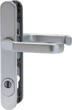 ABUS Door fitting SRG92N stainless steel finish two handles