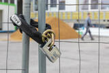 ABUS Steel Padlock 93RK/110 Oval cylinder w/o cyl.