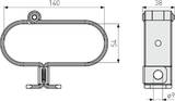 ABUS Gate/fence security 131/140 GateSec™ Hasp