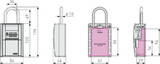 ABUS KeyGarage™ 797 LED with shackle