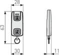 ABUS Bluetooth® remote control HomeTec Pro CFF3100 BK