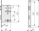 ABUS ES WC L S 55 78 20 SB