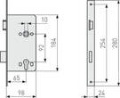 ABUS ESHT PZ R S 65 92 24 SB