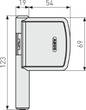 ABUS Hinge-side lock FAS101 S
