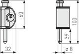 ABUS Additional window lock FTR70 B AL0125 CL/DFNLI