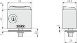 ABUS Additional window lock FTS3002 B AL0145