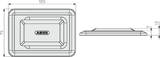 ABUS Cellar grating lock GS60 B/SB