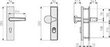 ABUS Door fitting KLZS714 F4