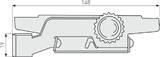 ABUS Roller shutter bolt RS97 SB