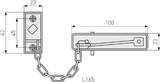 ABUS Door chain SK69 N B/DFNLI