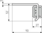 ABUS Additional window lock SW20 B EK