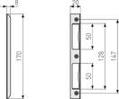ABUS WSB170 LR G KU 20x8