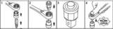 ELORA Adapter-satz for ring ratchet spanners,4-pcs., ELORA-118S4