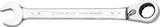 ELORA Set-Combination Spanner with Ring Ratchet, reversible, 8-pcs. 8-22 mm, ELORA 204JS 8MT