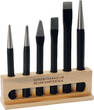 ELORA Chisel and Punch Set in a metal case, 6-pcs., ELORA-266K