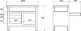 ELORA Workbench, empty, ELORA-1810-L