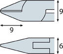 ELORA Electronic Side Cutter ESD with fine bevel, ELORA-4510-F E 2K