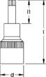 ELORA Screwdriver Socket 1/2", B&S-XZN, ELORA-3230-XZN 16