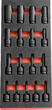 FACOM Modul - Steckschluessel 1/2Z 17-tlg
