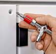 KNIPEX KNIPEX 00 11 03 Control Cabinet Key for all standard cabinets and shut-off systems 76 mm