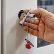 KNIPEX KNIPEX 00 11 04 Profi-Key for all standard shut-off systems 90 mm (self-service card/blister)