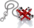 KNIPEX KNIPEX 00 11 06 Universal Key for all standard cabinets and shut-off systems 90 mm (self-service card/blister)