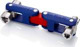KNIPEX KNIPEX 00 11 06 V03 Control Cabinet Key "DoubleJoint" 62 mm (self-service card/blister)