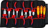 KNIPEX KNIPEX 00 19 41 Tool Roll 11 parts