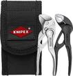 KNIPEX KNIPEX 00 20 72 V04 XS Mini Pliers Set XS in Belt Pouch 2 parts 110 mm