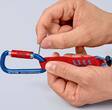 KNIPEX KNIPEX 00 50 03 T BK Mousqueton 2 pièces (carte LS/blister)