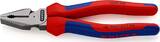 KNIPEX KNIPEX 02 02 200 SB High Leverage Combination Pliers with multi-component grips black atramentized 200 mm (self-service c