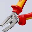 KNIPEX KNIPEX 02 06 180 SB High Leverage Combination Pliers insulated with multi-component grips, VDE-tested chrome-plated 180 m