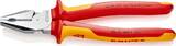 KNIPEX KNIPEX 02 06 225 High Leverage Combination Pliers insulated with multi-component grips, VDE-tested chrome-plated 225 mm