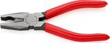 KNIPEX KNIPEX 03 01 160 EAN Combination Pliers plastic coated black atramentized 160 mm