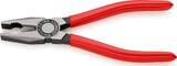 KNIPEX KNIPEX 03 01 180 Combination Pliers plastic coated black atramentized 180 mm