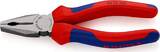 KNIPEX KNIPEX 03 02 160 Pince universelle avec gaines bi-matière noire atramentisée 160 mm