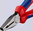 KNIPEX KNIPEX 03 02 160 Pince universelle avec gaines bi-matière noire atramentisée 160 mm