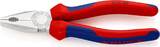 KNIPEX KNIPEX 03 05 180 Combination Pliers with multi-component grips chrome-plated 180 mm