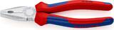 KNIPEX KNIPEX 03 05 200 SB Combination Pliers with multi-component grips chrome-plated 200 mm (self-service card/blister)