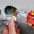 KNIPEX KNIPEX 08 26 145 SB Pince universelle multifonctions isolées par gaines bi-matière, certifiées VDE chromée 145 mm (carte