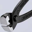 KNIPEX KNIPEX 10 98 I220 Ear Clamp Pliers plastic coated black atramentized 220 mm