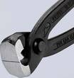 KNIPEX KNIPEX 10 98 I220 Ear Clamp Pliers plastic coated black atramentized 220 mm