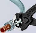 KNIPEX KNIPEX 10 99 I220 SB Ear Clamp Pliers plastic coated black atramentized 220 mm (self-service card/blister)